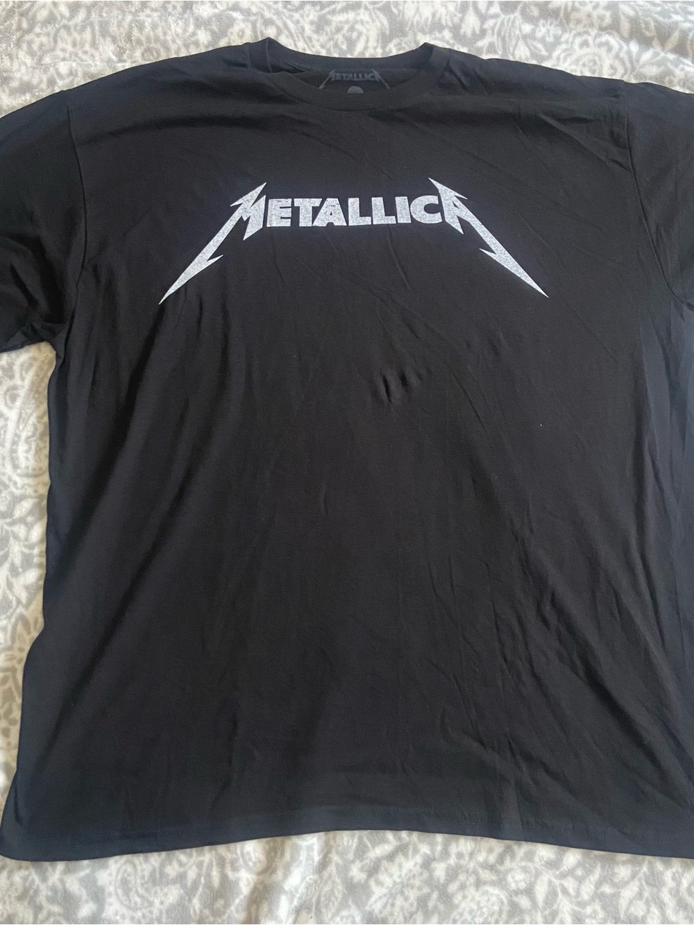 Metallica Black Band Shirt 2 Xl